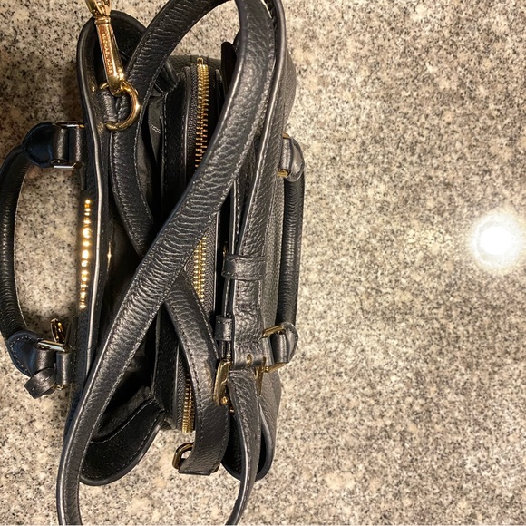 Camille Small Pebbled Leather Satchel - Picture 6 of 9